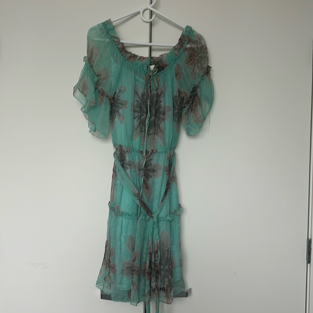 Milly - Flower Dress with Slip, 0